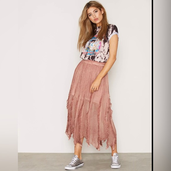 FREE PEOPLE FOLLOW ME SKIRT SIZE 2 small - Picture 2 of 9